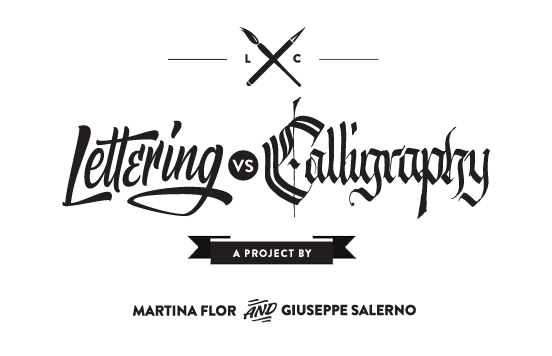 Lettering versus Calligraphy