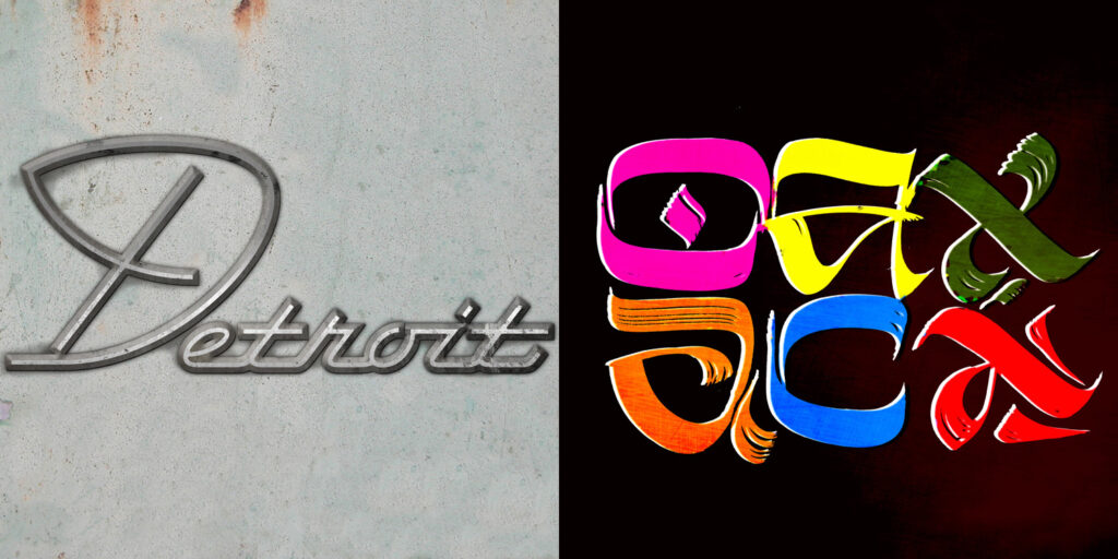 Detroit vs Oaxaca – Martina Flor vs Giuseppe Salerno - Lettering versus ...